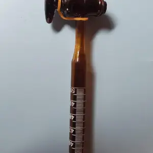 Lab 50Ml Amber Acid Borosilicate Glass Burette with Glass Stopper New