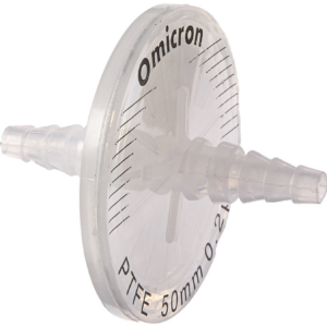 PTFE Venting Filter Disc, 50 mm, 0.2 µm Sterile, Maximum Operating Pressure 60 Psi, Individually Packaged (Pack of 10)