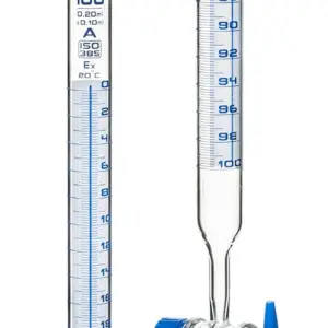 100 mL Class A Schellbach Glass Burette with PTFE Stopcock