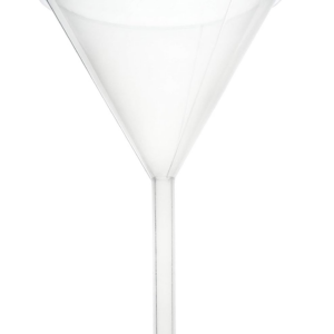 Professional Polyethylene Filter Funnel, 3.6" - Acid and Alkali Resistant - Ideal for Laboratory, Educational, and Home Applications