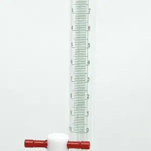 Automatic Self-Zeroing Burette, 10 mL Capacity, PTFE Key, 0.1 mL Graduation Interval, 0.1 mL Tolerance